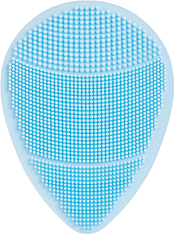 Спонж силиконовый для умывания, PF-54, голубой - Puffic Fashion — фото N1