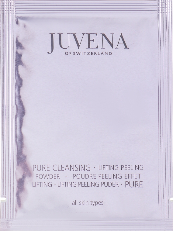 Підтягувальний пілінг-пудра для чутливої шкіри - Juvena Pure Cleansing Lifting Peeling Powder (пробник) — фото N1