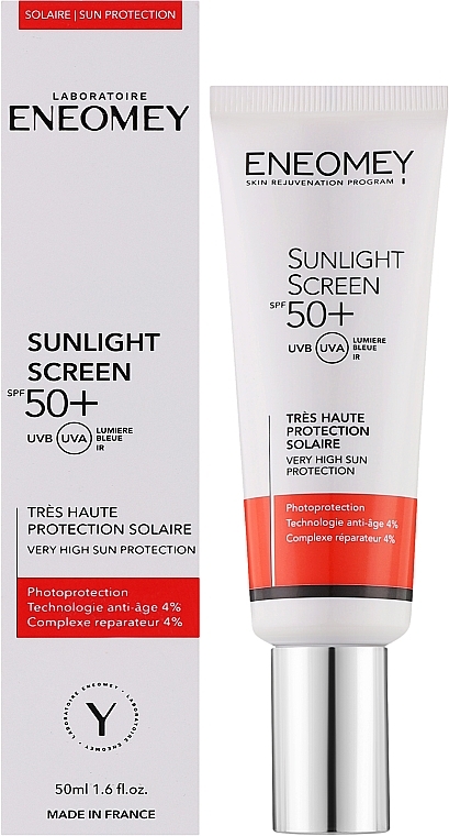 Сонцезахисний крем із фактором захисту 50 + - Eneomey Sunlight Screen 50+ — фото N2
