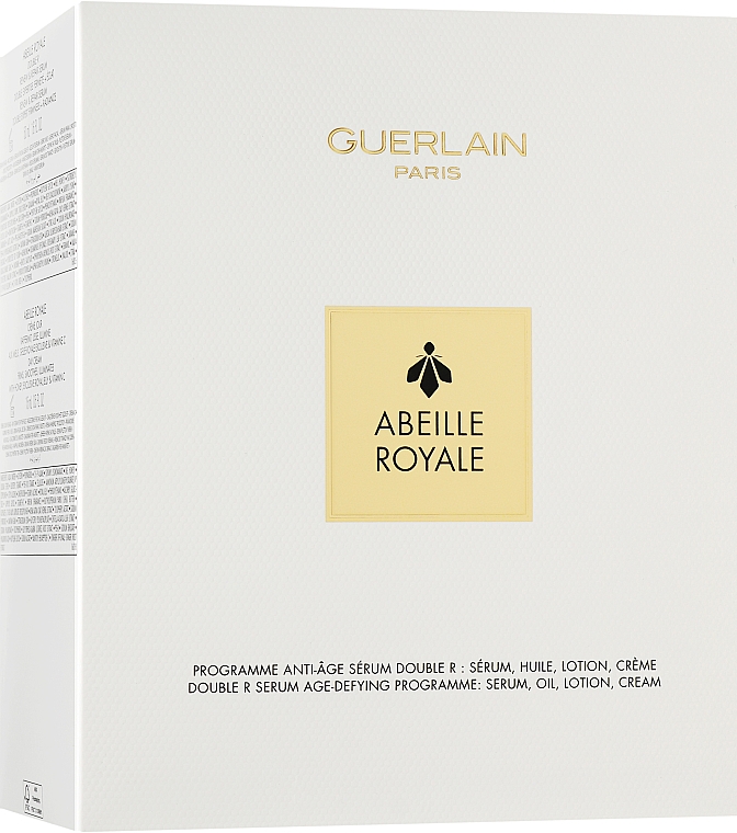 Набір - Guerlain Abeille Royale (f/cr/15ml + f/oil/15ml + f/ser/50ml + f/lot/40ml + bag) — фото N2