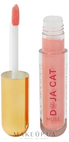 Блиск для губ - BH Cosmetics X Doja Cat Muse Plumping Lip Gloss — фото Pink