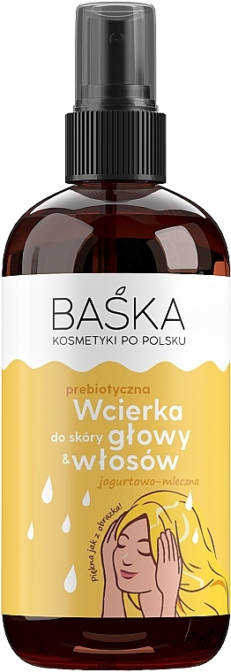 Пребиотический лосьон для кожи головы и волос "Молочно-йогуртовый" - Baska — фото N1