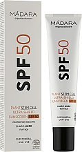 Сонцезахисний крем-емульсія для обличчя - Madara Cosmetics Plant Stem Cell Eltra-Shield Sunscreen SPF 50 — фото N2