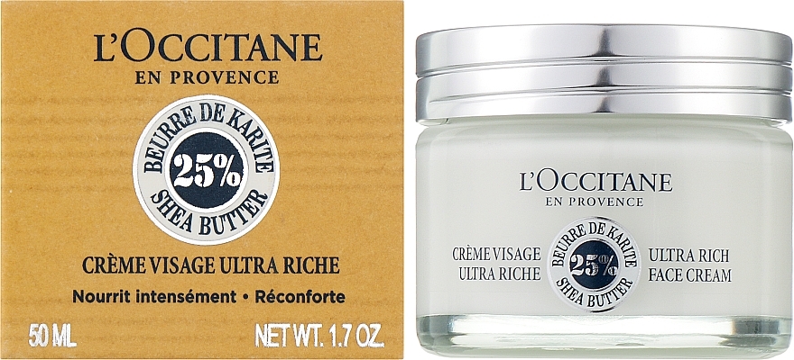 Увлажняющий крем для нормальной и комбинированной кожи лица - L'occitane En Provence Comfort Creme Ultra Rich — фото N2