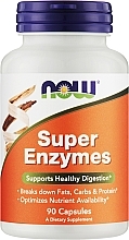 Духи, Парфюмерия, косметика Комплекс энзимов "Супер энзимы", в капсулах - Now Foods Super Enzymes