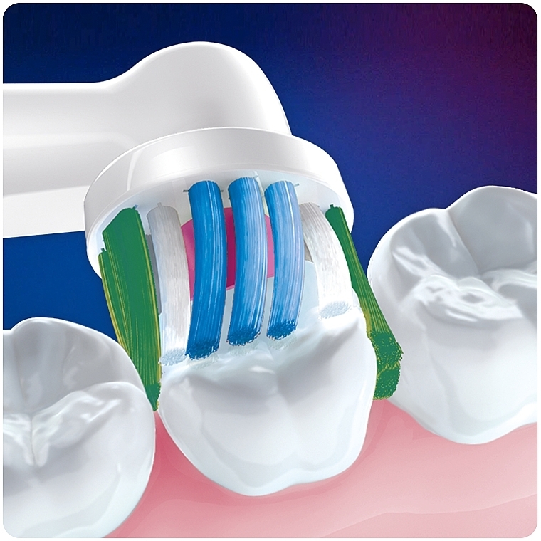 Насадки для електричних зубних щіток, 2 шт. - Oral-B 3D White EB18 — фото N4