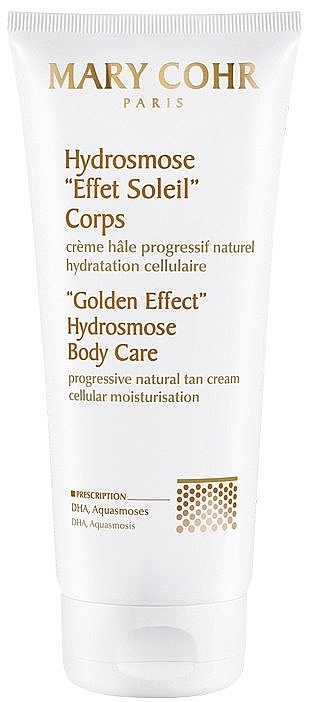 Крем для засмаги "Клітинне зволоження" - Mary Cohr Golden Effect Hydrosmose Body Care — фото N1