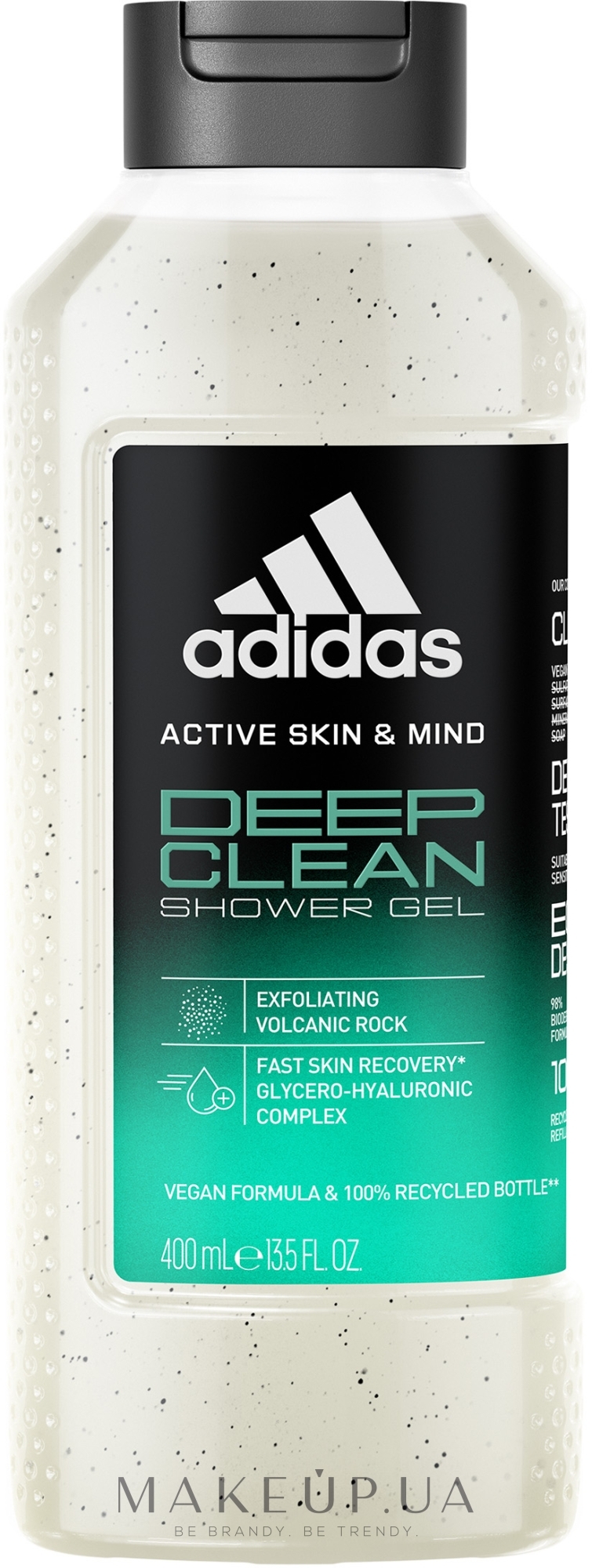 Гель для душа с эффектом пилинга - Adidas Deep Clean Shower Gel — фото 400ml