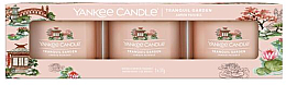Ароматическая свеча в банке - Yankee Candle Tranquil Garden Candle (мини) — фото N2