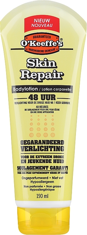Восстанавливающий лосьон для сухой кожи, туба - O'Keeffe'S Skin Repair Body Lotion Tube — фото N1