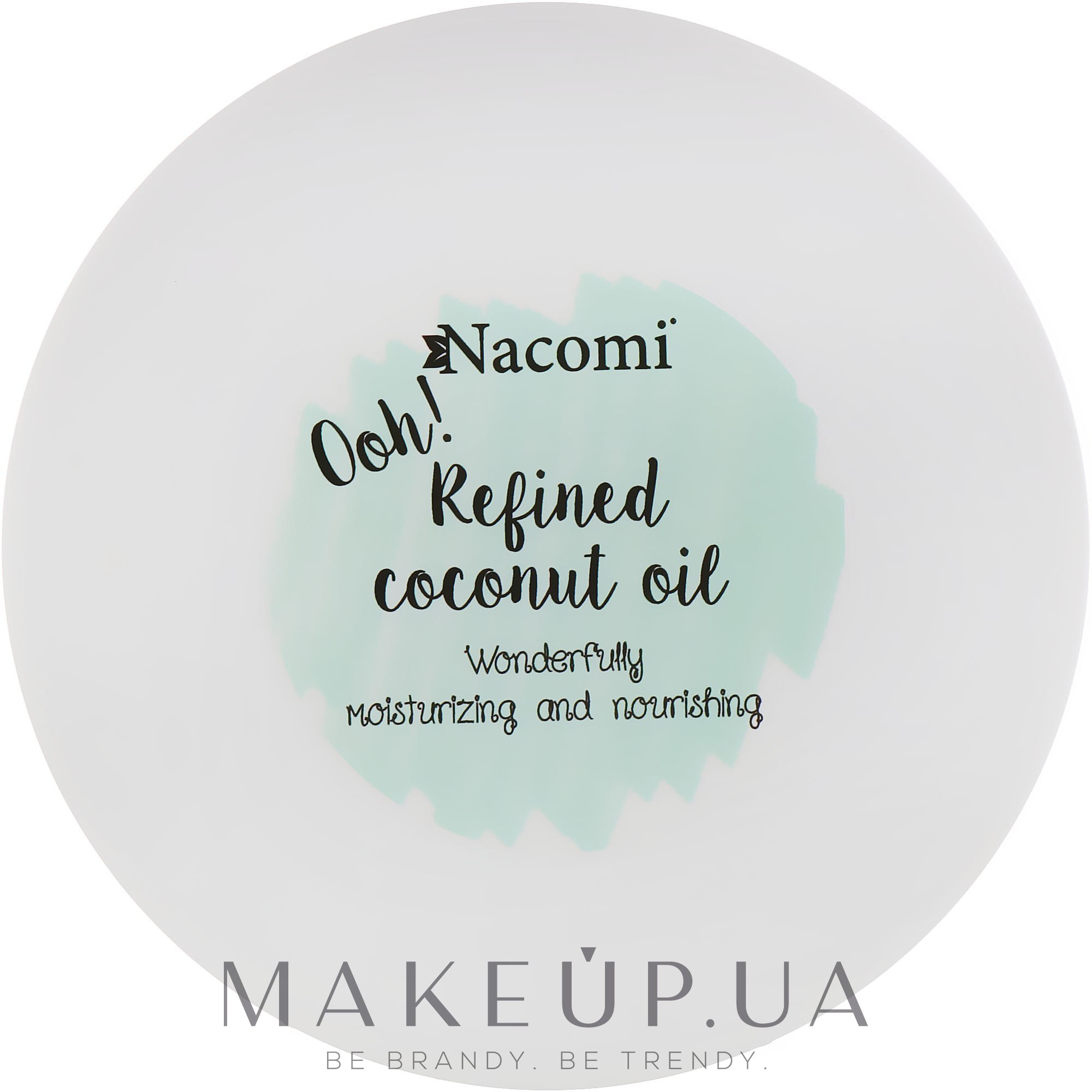 Масло "Кокосовое, рафинированное" - Nacomi Coconut Oil 100% Natural Refined — фото 100ml