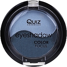 Тени для век, двойные - Quiz Cosmetics Color Focus Eyeshadow 2 — фото N2