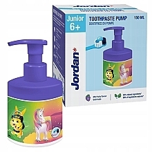 Духи, Парфюмерия, косметика Зубная паста для детей 6+ лет - Jordan Junior Toothpaste Pump