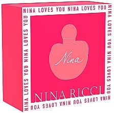 Nina Ricci Nina - Набор (edt/50 ml + lipstick/2.5 g) — фото N2