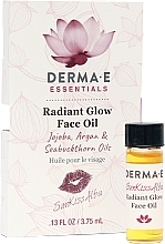 Духи, Парфюмерия, косметика Масло для блеска кожи лица - Derma E Radiant Glow Face Oil (мини)