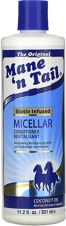 Міцелярний кондиціонер - Mane 'n Tail Micellar Conditioner Biotin Infused Coconut Oil — фото N1