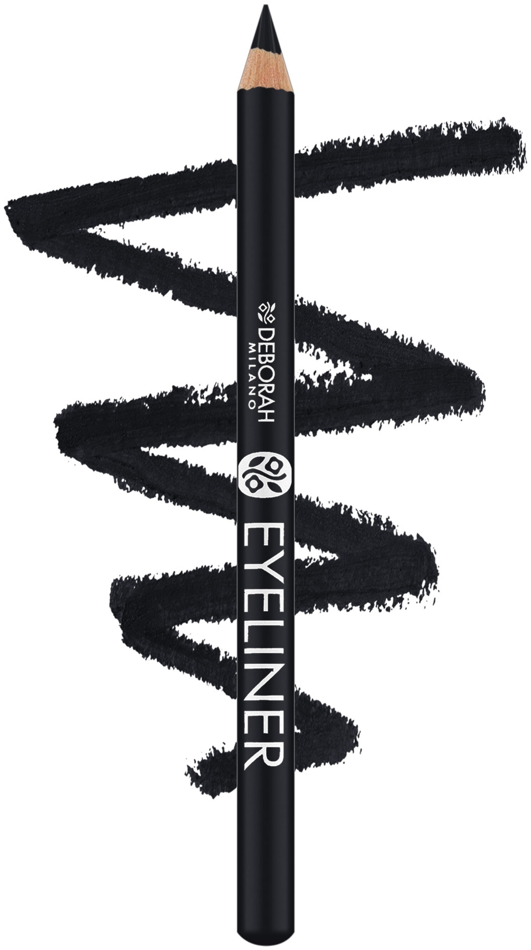 Косметичний олівець для очей - Deborah Eyeliner Pencil (New Colour Range)  — фото 01 - Black