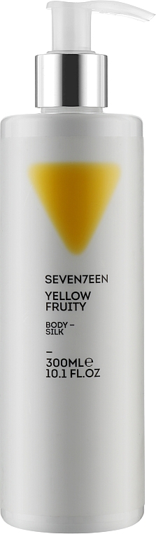 Молочко для тіла "Yellow Fruity" - Seventeen Body Silk