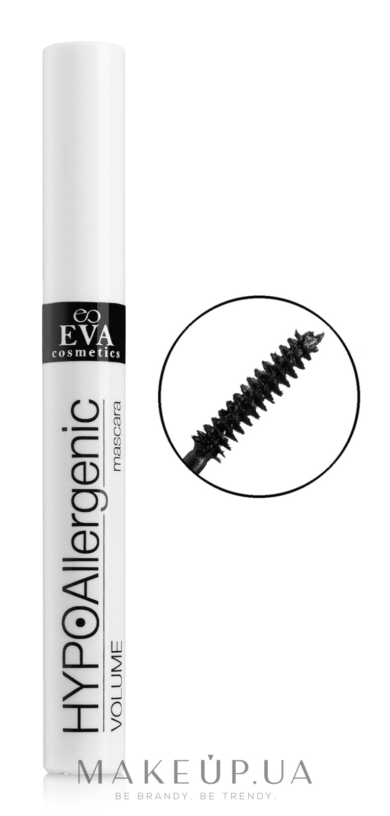 Туш для вій - Eva Cosmetics Hypoallergenic Volume Mascara — фото Black