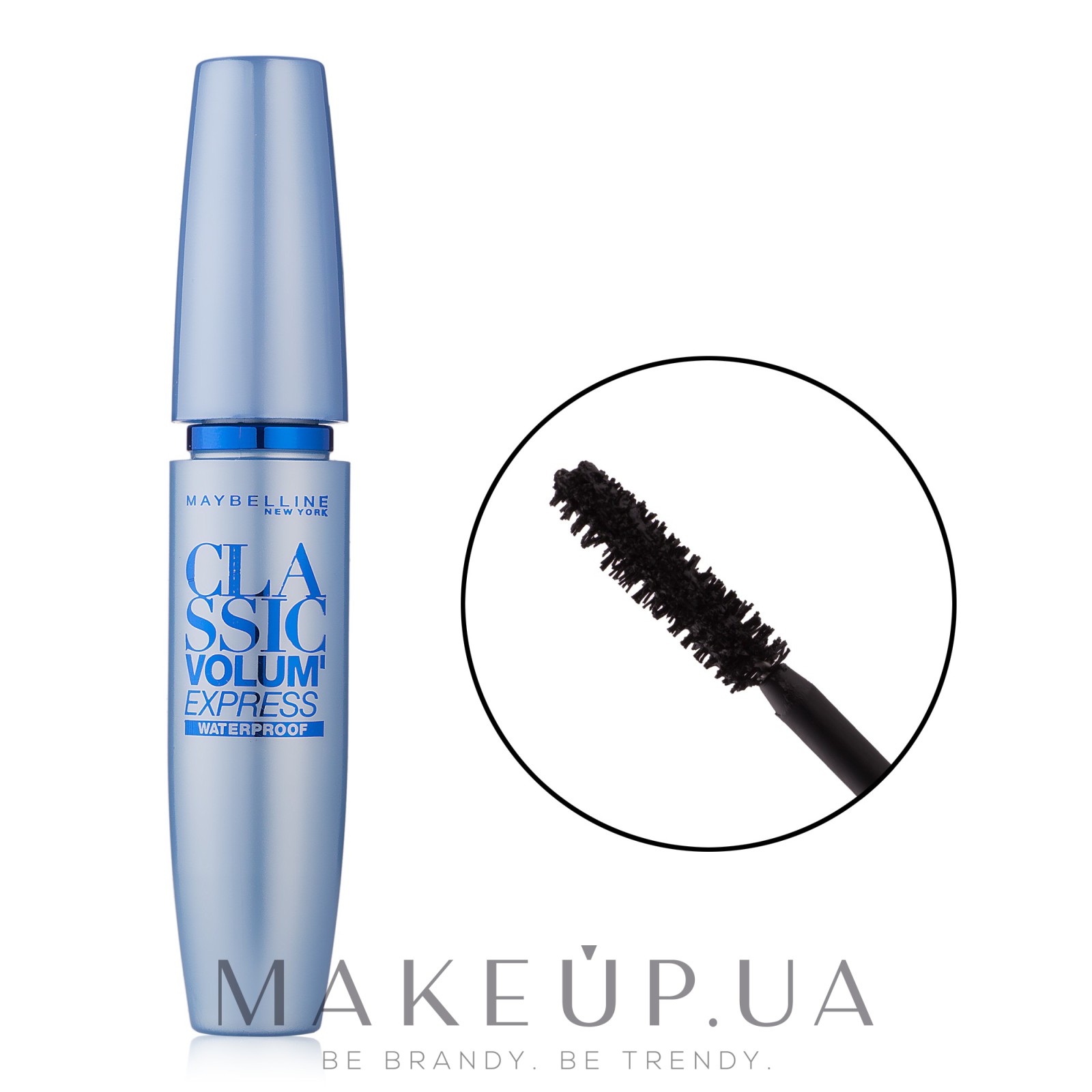 Тушь для ресниц - Maybelline New York Volum Express Waterproof — фото Black