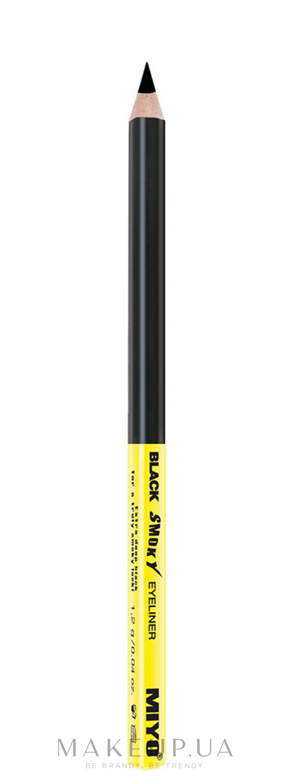Олівець для очей - Miyo Eyeliner Smoky Black Eyeliner — фото Black Smoky
