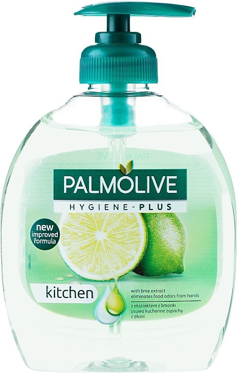 Рідке мило для рук антибактеріальне "Нейтралізатор запахів для кухні" з екстрактом лайма - Palmolive Kitchen Odor Neutralizing — фото N5
