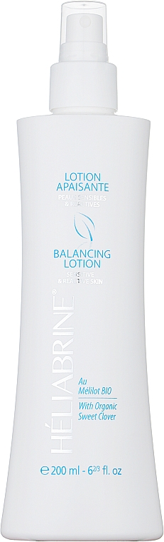 Успокаивающий лосьон для лица "Сладкий клевер" - Heliabrine Balancing Lotion For Sensitive Skin — фото N1