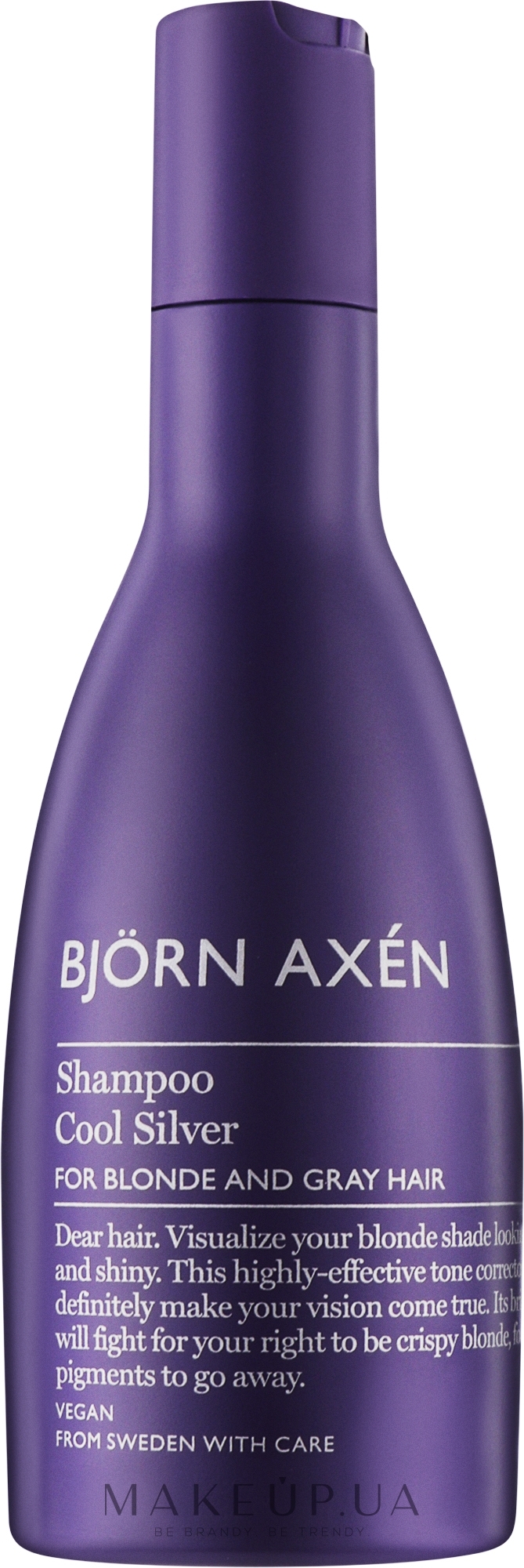 Шампунь для холодних відтінків блонду - BjOrn AxEn Cool Silver Shampoo — фото 250ml
