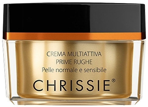 Мультиактивний крем від перших зморщок для нормальної та чутливої шкіри обличчя - Chrissie Multiactive Cream Normal And Sensitive Skin First Wrinkle — фото N1