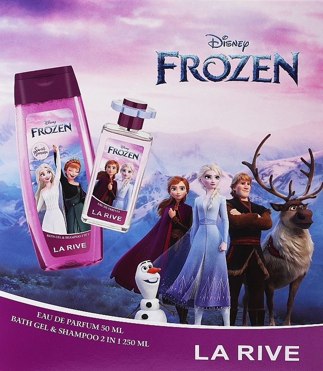 La Rive Frozen - Детский подарочный набор (edp/50ml + sh/gel/250ml) — фото N3