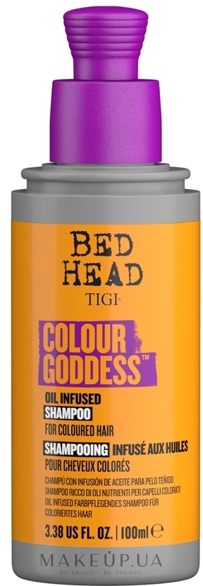 Шампунь для окрашенных волос - Tigi Bed Head Colour Goddess Shampoo For Coloured Hair — фото 100ml