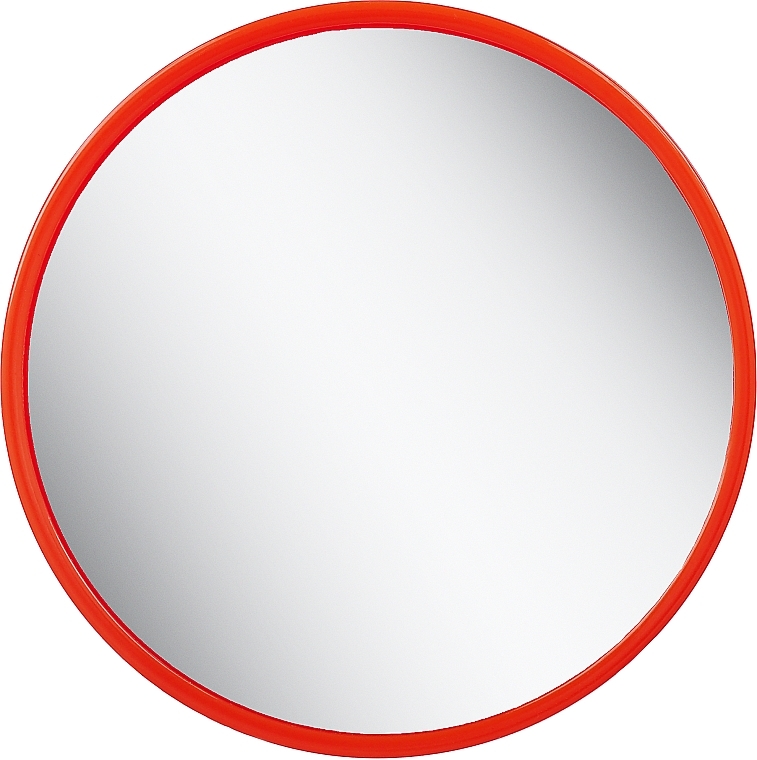 Косметическое зеркало, 7 см, красное - Ampli — фото N1