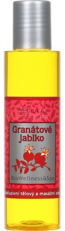 Массажное масло для тела "Гранат" - Saloos Pomegranate Massage Oil — фото N3