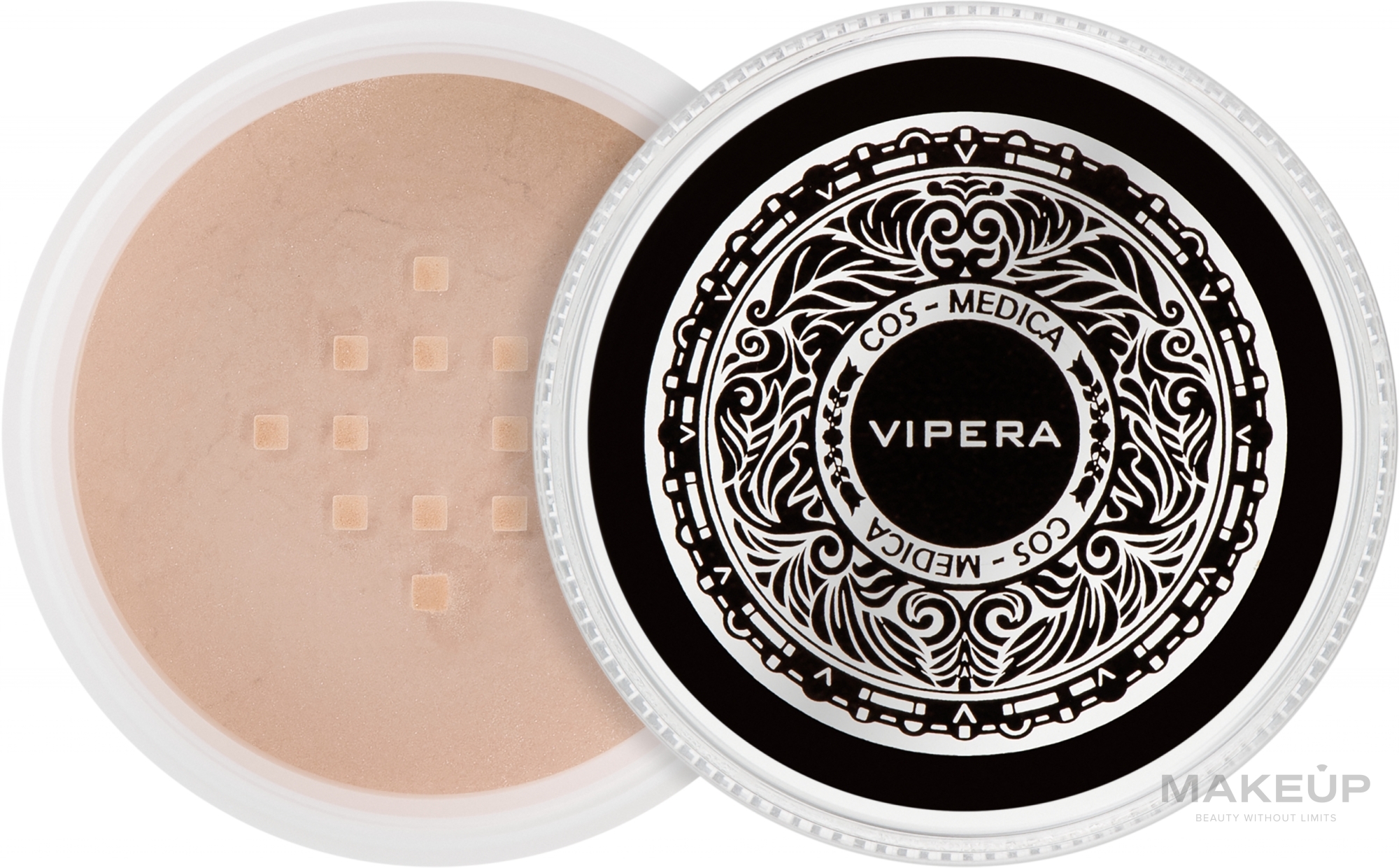 Рисовая матирующая пудра - Vipera Cos-Medica No More Shine Acne Prone Skin Derma Loose Powder — фото Transparent