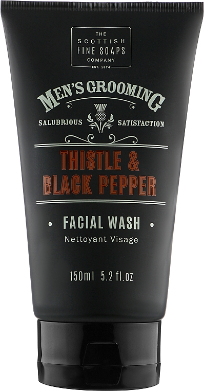 Засіб для вмивання - Scottish Fine Soaps Men`s Grooming Thistle & Black Pepper Facial Wash — фото N1