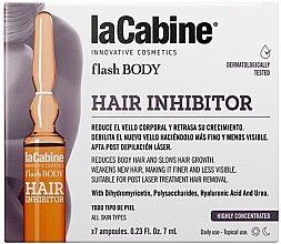 Духи, Парфюмерия, косметика Ампулы для удаления и предотвращения роста волос на теле - La Cabine Flash Body Hair Inhibitor