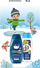 Набір "Kids boy. for Children’s Hair & Skin" - Schauma & Fa Kids (shm/250ml + sh/gel/250ml) — фото N3