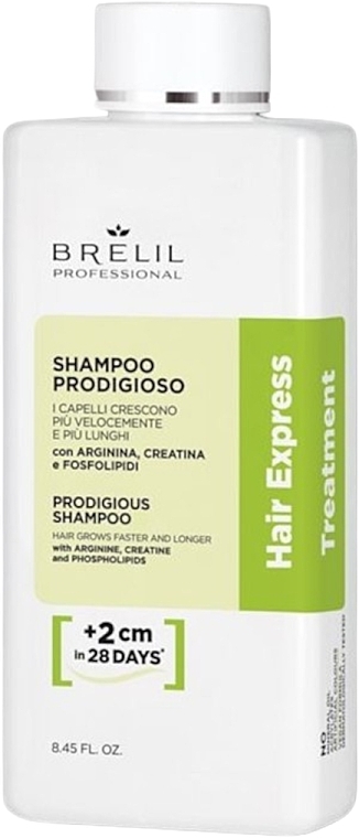 Шампунь для інтенсивного росту волосся - Brelil Hair Express Treatment Prodigious Shampoo — фото N1