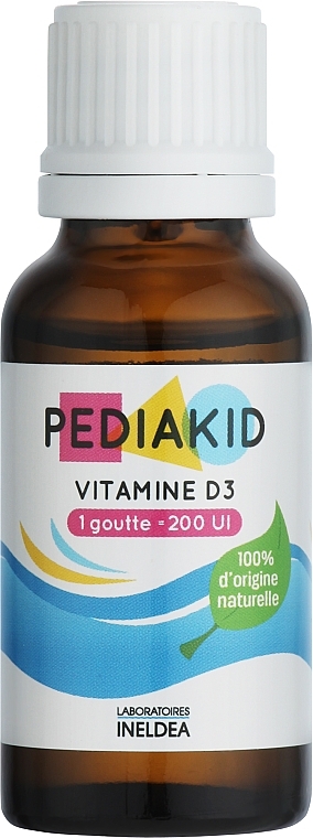 Капли для детей "Витамин D3" - Pediakid Vitamin D3 — фото N1