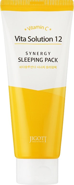 Витаминная ночная маска - Jigott Vita Solution 12 Synergy Sleeping Pack