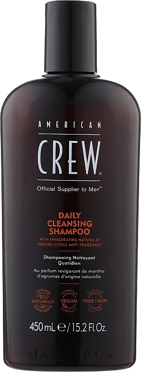 УЦЕНКА Шампунь для ежедневного использования - American Crew Daily Cleansing Shampoo * — фото N1