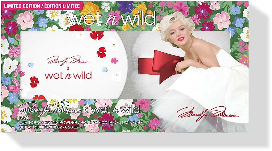 Пудра для лица - Wet N Wild x Marilyn Monroe Icon Luminous Setting Powder — фото N5