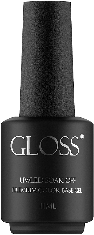 Кольорова база для нігтів - Gloss Color Base Gel — фото N1