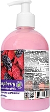 Рідке крем-мило "Шовковиця і малина" - Bioton Cosmetics Active Fruits Mulberry & Raspberry Soap — фото N2