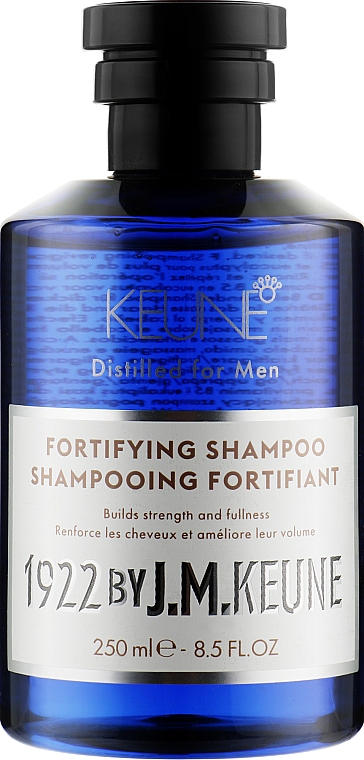 Шампунь для чоловіків "Зміцнювальний" - Keune 1922 Fortifying Shampoo Distilled For Men — фото N1