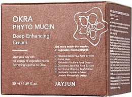 Інтенсивний крем для обличчя - Jayjun Okra Phyto Mucin Deep Enhancing Cream — фото N2