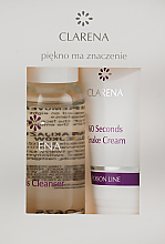 Парфумерія, косметика Дорожній міні-набір - Clarena Poison Mini Set (cleanser/30ml + cr/15ml) *