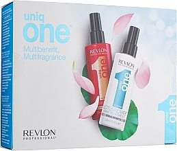 Парфумерія, косметика Набір - Revlon Professional Uniq One Lotus (hair/spray/150ml + hair/spray/150ml)