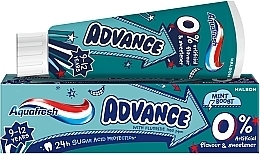 Парфумерія, косметика Зубна паста "Едванс", (9-13 років) - Aquafresh Advance Mint Boost