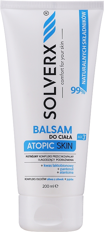 Бальзам для тіла - Solverx Atopic Skin Body Balm — фото N1
